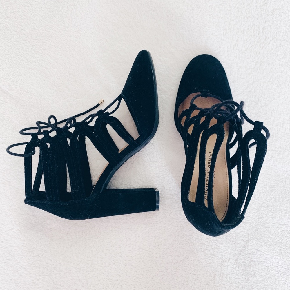 Christian Siriano Birdcage Heels